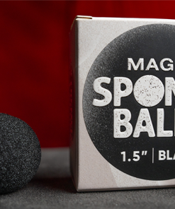 Magic Sponge Balls 50PK BLACK 1.5