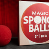 Magic Sponge Balls 50PK RED 3 Magic Sponge Balls 50PK RED 3