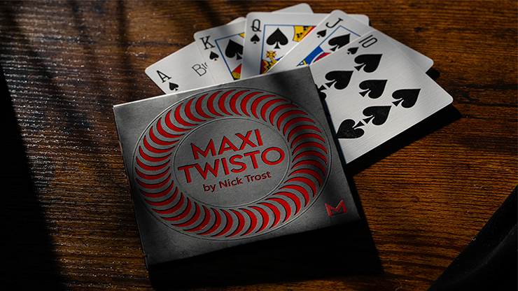 MAXI TWISTO RED (Gimmicks and Online Instructions) by Nick Trost & Murphy's Magic Supplies - Trick MAXI TWISTO RED (Gimmicks and Online Instructions) by Nick Trost & Murphy's Magic Supplies - Trick