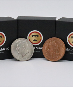 Super Scotch and Soda (US Half Dollar and English Penny) by Tango Magic