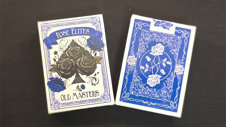 Rose Elites - Old Masters (Blue) Playing Cards Rose Elites - Old Masters (Blue) Playing Cards