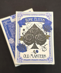 Rose Elites - Old Masters (Blue) Playing Cards