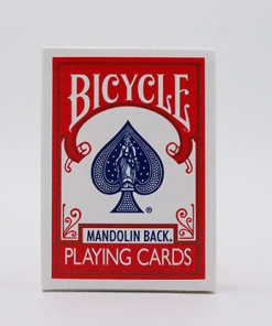 Bicycle Mandolin Box Empty (Red) by US Playing Card Co
