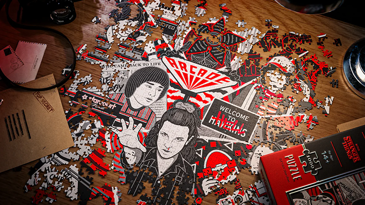 Stranger Things Jigsaw Puzzle by theory11 Stranger Things Jigsaw Puzzle by theory11