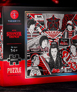 Stranger Things Jigsaw Puzzle by theory11