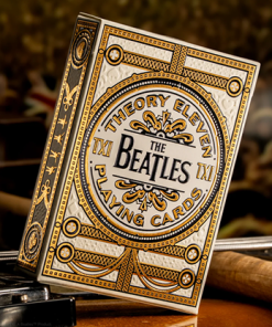 The Beatles Special Edition (White) Playing Cards by theory11