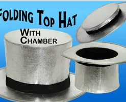 Folding Top Hat (with load chamber) silver