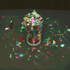 Confetti Miracle Glass