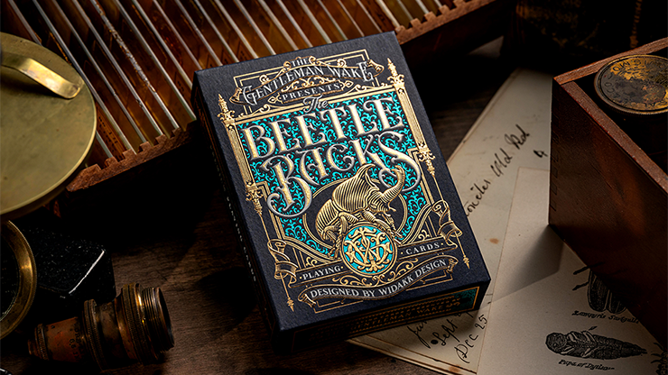 The Beetle Backs (Cobalt Edition) Playing Cards The Beetle Backs (Cobalt Edition) Playing Cards