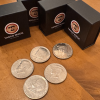 Expanded Shell Half Dollar (plus 4 Regular Coins) by Tango Magic Expanded Shell Half Dollar (plus 4 Regular Coins) by Tango Magic