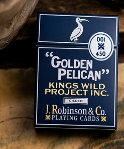 Gilded No.13 Table Players Vol.37 Playing Cards by Kings Wild Project