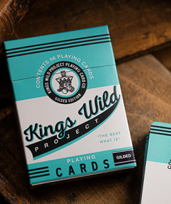 Gilded No.13 Table Players Vol.38 Playing Cards by Kings Wild Project