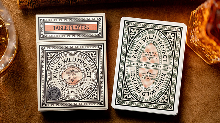 Gilded No.13 Table Players Vol.40 Playing Cards by Kings Wild Project Gilded No.13 Table Players Vol.40 Playing Cards by Kings Wild Project