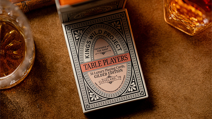 Gilded No.13 Table Players Vol.40 Playing Cards by Kings Wild Project Gilded No.13 Table Players Vol.40 Playing Cards by Kings Wild Project