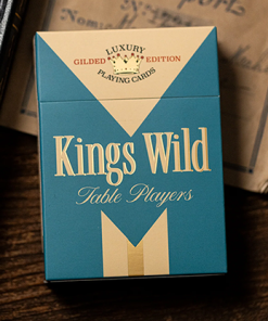 Gilded No.13 Table Players Vol.42 Playing Cards by Kings Wild Project
