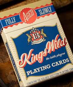 Gilded No.13 Table Players Vol.43 Playing Cards by Kings Wild Project