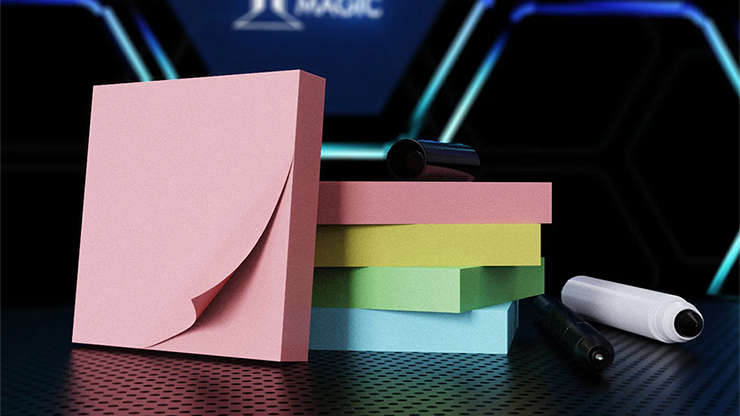 The Iarvel Magic Post-It Pad (Yellow) by Iarvel Magic The Iarvel Magic Post-It Pad (Yellow) by Iarvel Magic