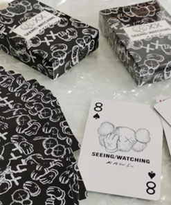 Kaws Seeing / Watching Black Edition Playing Cards