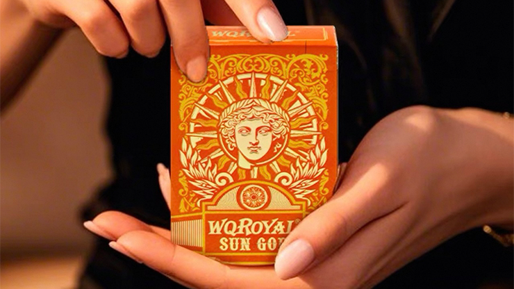 Sun God Greek Mythology Themed Orange Edition Playing Cards Sun God Greek Mythology Themed Orange Edition Playing Cards
