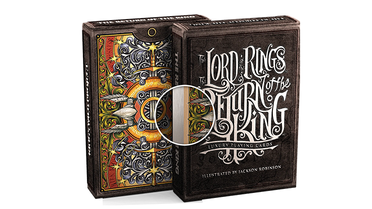 The Lord of the Rings - Return of the King Playing Cards (Black Gilded Edition) by Kings Wild The Lord of the Rings - Return of the King Playing Cards (Black Gilded Edition) by Kings Wild