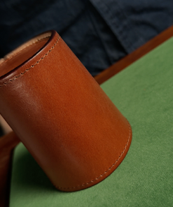 MS Leather Chop Cup by Bond Lee & MS Magic (Brown)