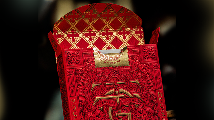Tavern on the Green: Red Edition Playing Cards by theory11 Tavern on the Green: Red Edition Playing Cards by theory11