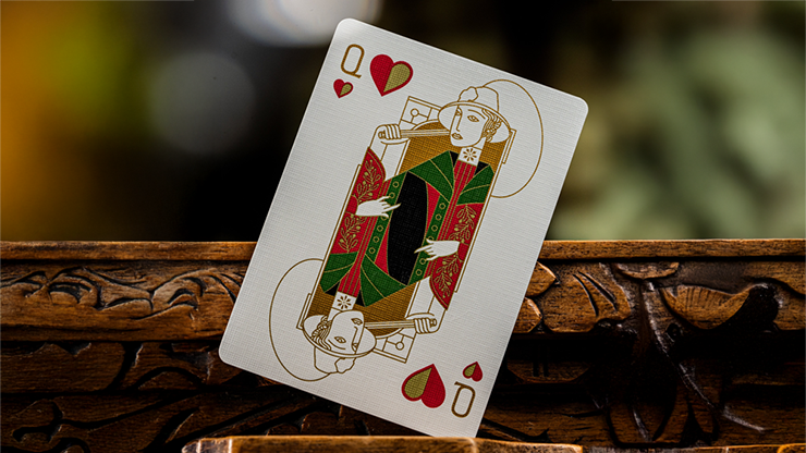 Tavern on the Green: Red Edition Playing Cards by theory11 Tavern on the Green: Red Edition Playing Cards by theory11