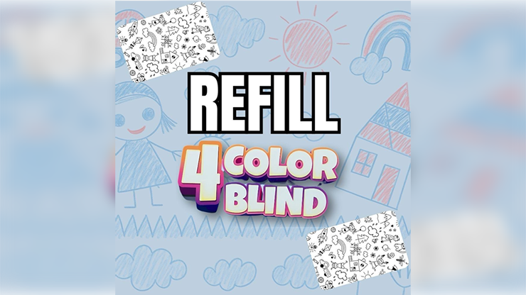 4 Color Blind Refill by Guillaume Bienne 4 Color Blind Refill by Guillaume Bienne