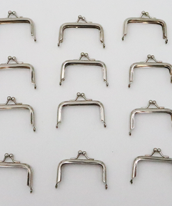 Purse Frames (Silver, 12 in one pack) Goshman