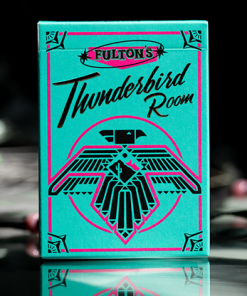 FULTON'S THUNDERBIRD ROOM TURQUOISE EDITION PLAYING CARDS