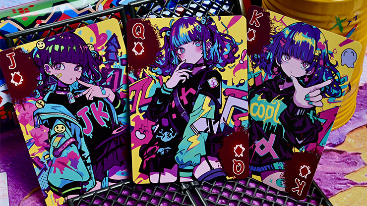 Shinjuku Spray Girls V1 Playing Cards Shinjuku Spray Girls V1 Playing Cards