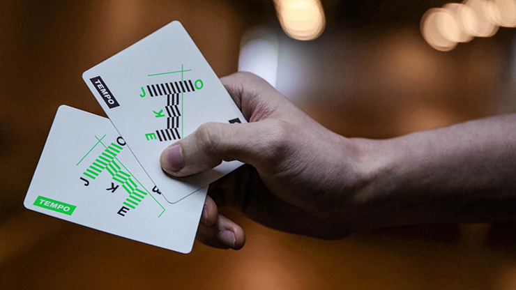 Tempo Green Playing Cards Tempo Green Playing Cards