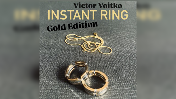 Instant Ring (silver/gold, Size 11) by Viktor Voitko Instant Ring (silver/gold, Size 11) by Viktor Voitko