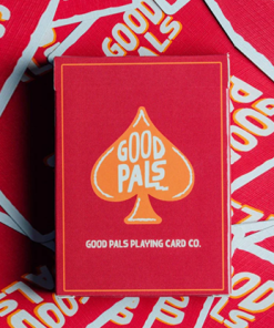Good Pals Red Logo Playing Cards