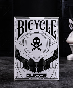 Bicycle Quiccs Ghost White Playing Cards