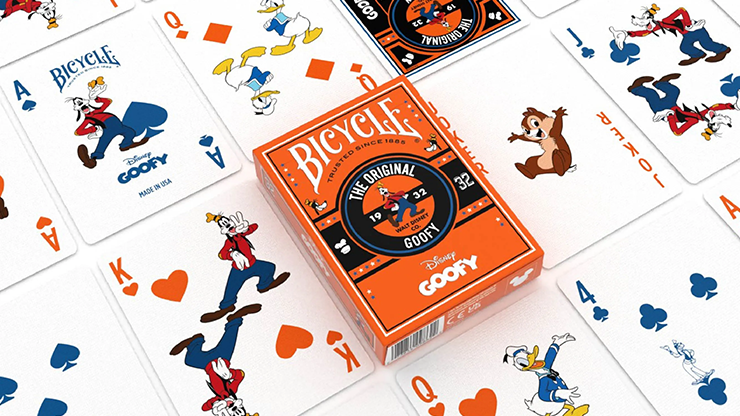 Bicycle Disney Goofy by US Playing Card Bicycle Disney Goofy by US Playing Card