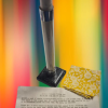 Clear Candle Tube - Fabjance Studios       ESTATE