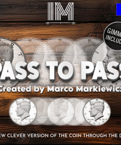 Pass To Pass (Blue) by Marco Markiewicz