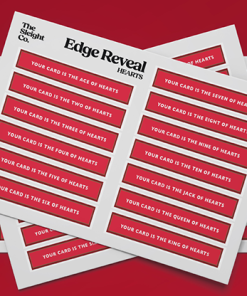 Edge Reveal (RED Suits) by The Sleight Co