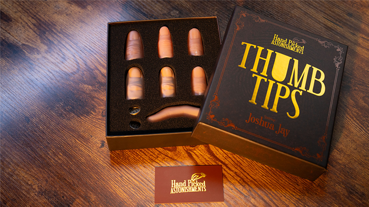 Hand Picked Astonishments THUMB TIPS with Joshua Jay by Murphy's Magic Hand Picked Astonishments THUMB TIPS with Joshua Jay by Murphy's Magic
