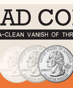 Triad Coins (Quarter) by Joshua Jay and Vanishing Inc.