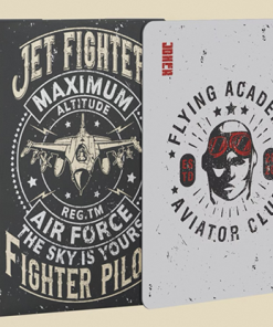 Jet Fighter Playing Cards