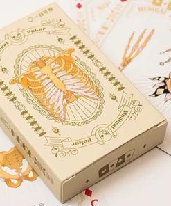 Medical Poker (White) Playing Cards