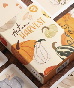 Autumn Harvest Playing Cards by Puckator UK