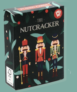 Christmas Nutcracker Playing Cards by Puckator UK