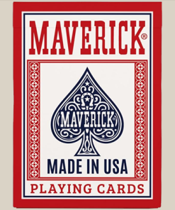 Maverick Made in the USA (Red) Playing Cards