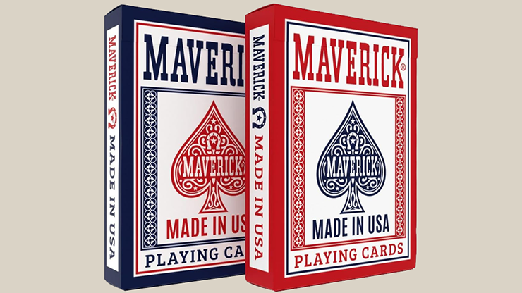 Maverick Made in the USA (Blue) Playing Cards Maverick Made in the USA (Blue) Playing Cards