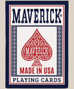 Maverick Made in the USA (Blue) Playing Cards