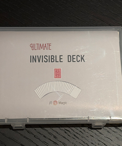 Ultimate Invisible Deck by Sway Liu and JT Magic (Red)