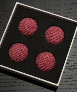 Shining Crochet Balls (Light Pink) by JT Magic